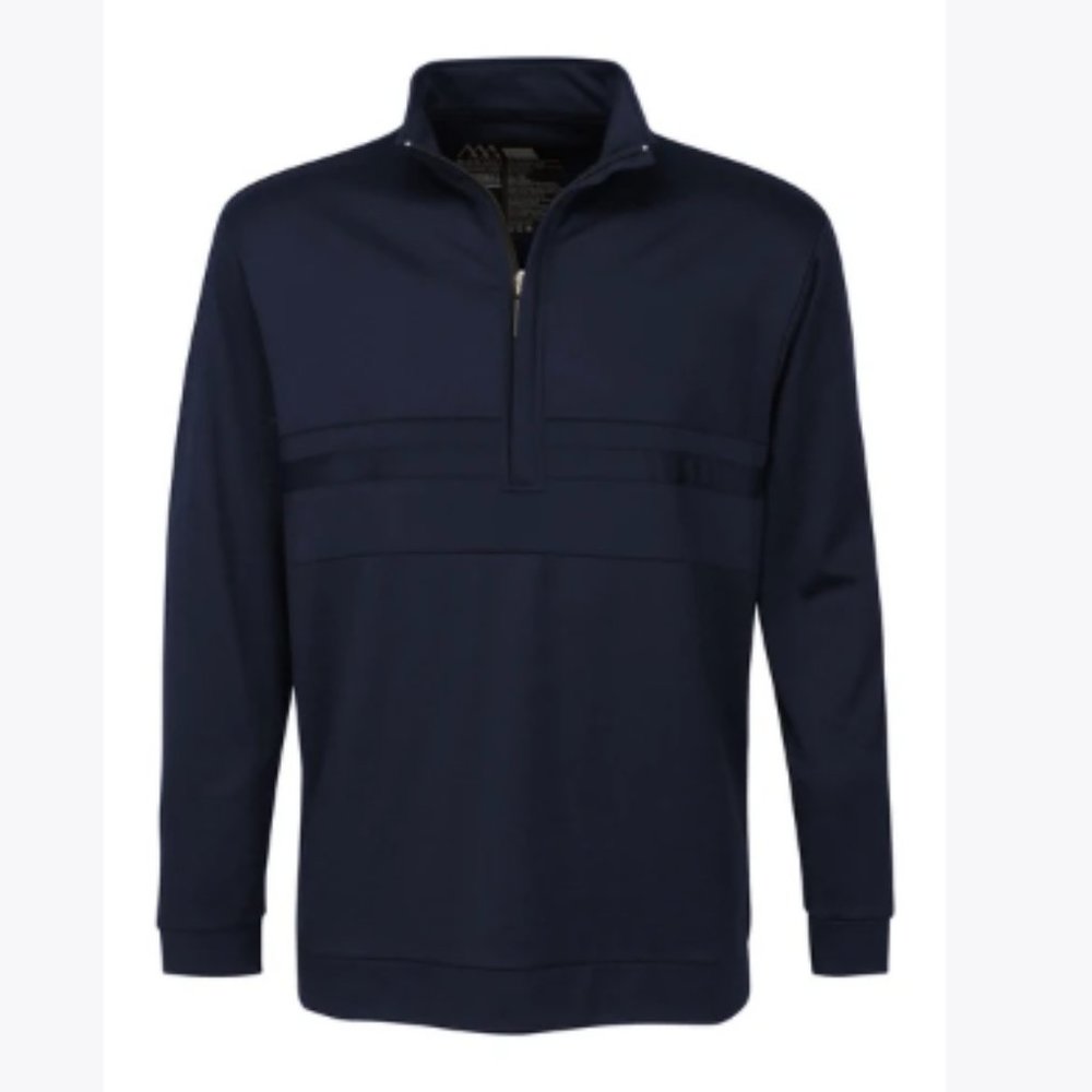 Matte Grey Golf Quarter Zip